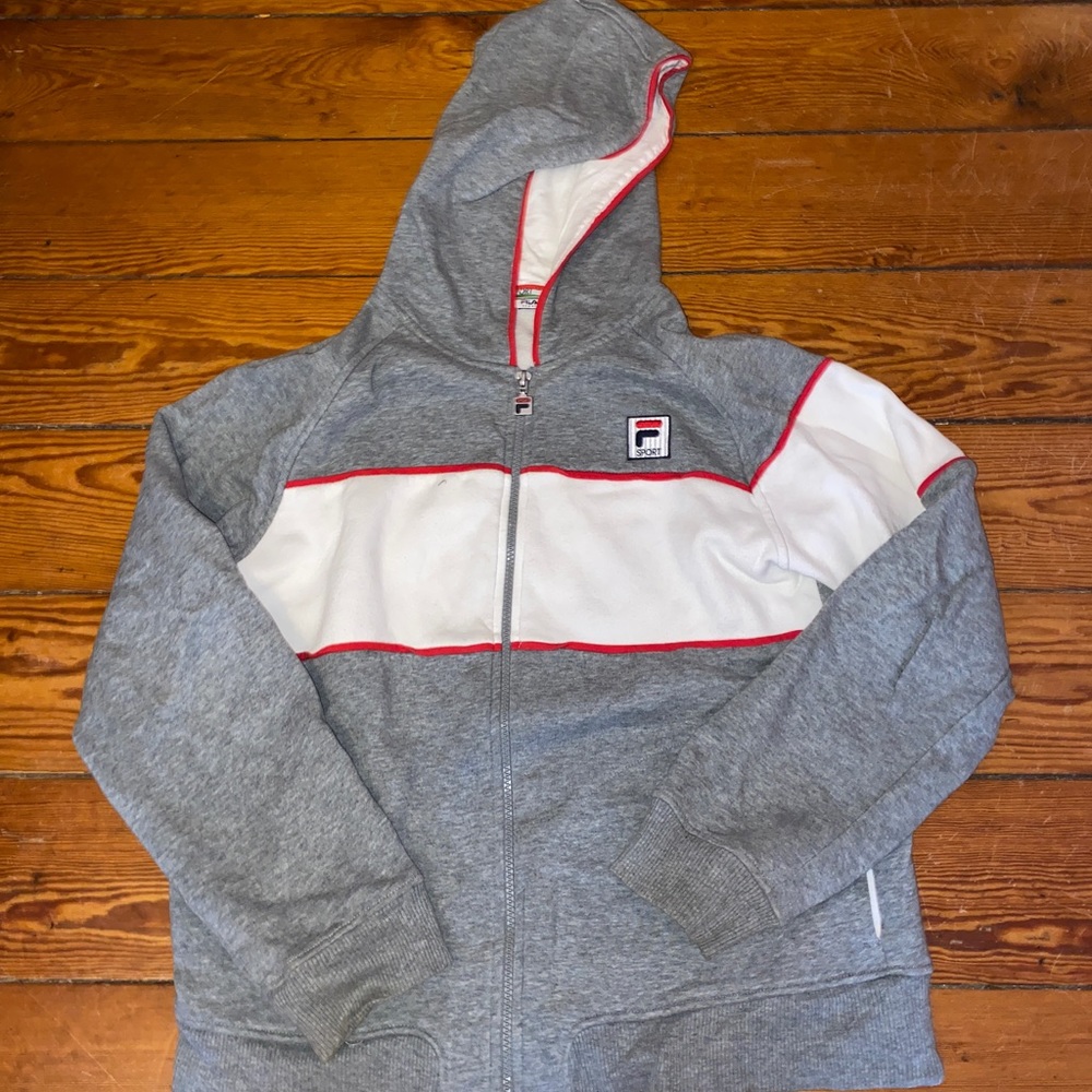 Fila zip up hoodie